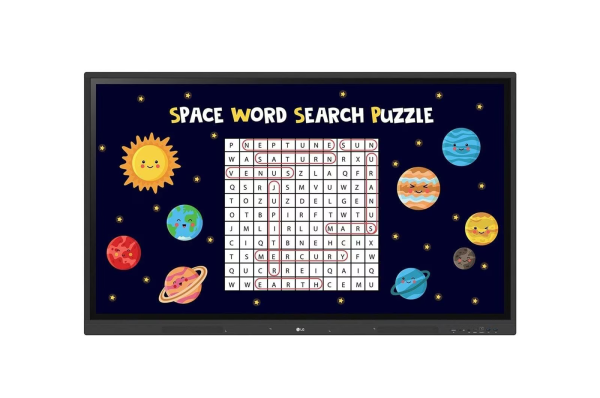 Monitor interaktywny LG 75TR3DK-BM + Rozszerzenie gwarancji o 2 lata + Uchwyt naścienny