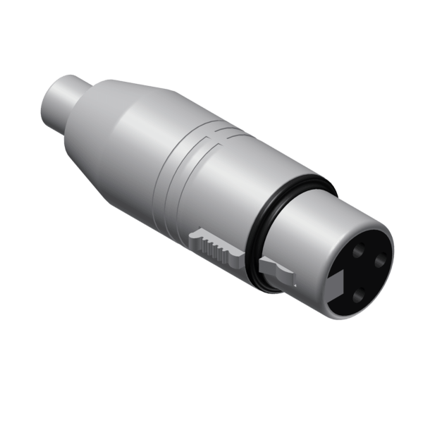 adapter-procab-vc101-rca-f-do-xlr-f Adapter PROCAB VC101, RCA (F) do XLR (F)