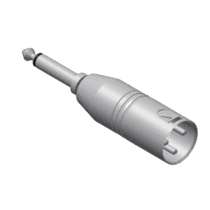 adapter-procab-vc126-xlr-m-do-jack-6-3mm-m-stereo Adapter PROCAB VC126, XLR (M) do jack 6,3mm (M) stereo