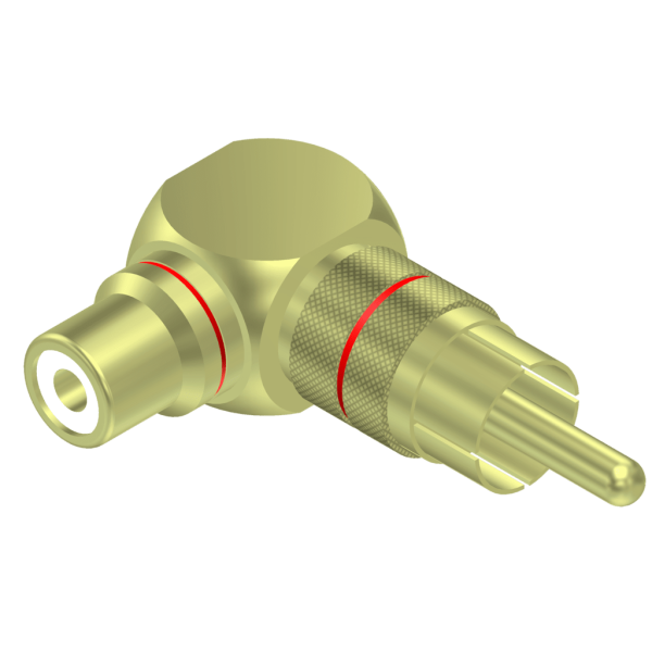 adapter-procab-vc215-katowe-rca-m-do-rca-f Adapter PROCAB VC215, kątowe RCA (M) do RCA (F)