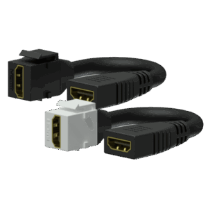 Adapter PROCAB VCK450/W, HDMI A (F) do HDMI A (F) biały