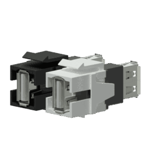 Adapter CAT6 PROCAB VCK510/S, RJ45 do RJ45 Zakończenie IDC 180° Ekranowane