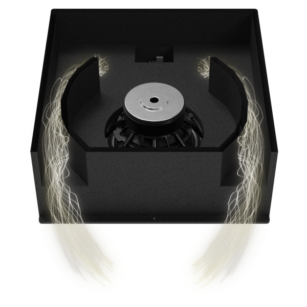 ARCHI10X/OB - (Zewnętrzny) ultrakompaktowy 10-calowy infrasubwoofer - czarny