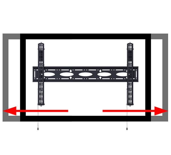 Uniwersalny uchwyt ścienny Heavy Duty B-Tech BT9910/B