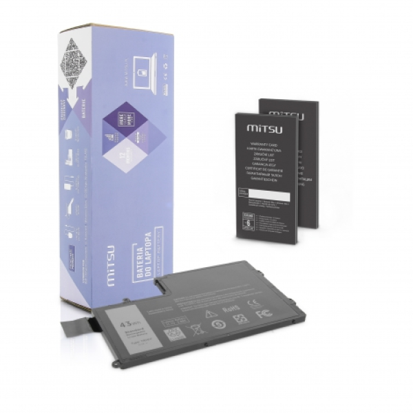 bateria mitsu Dell Inspiron 15 (5542), 14 (5445)