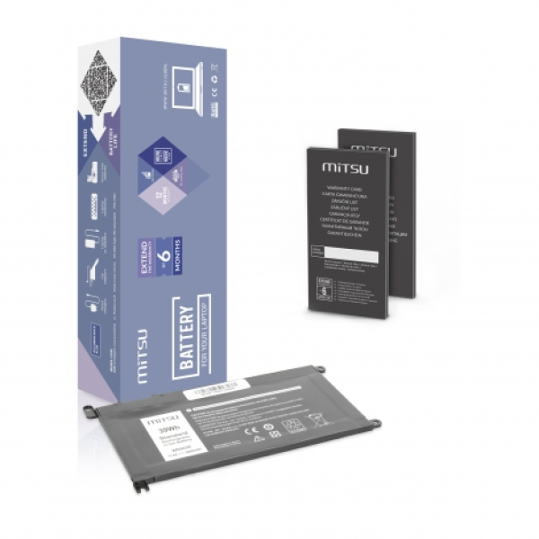 bateria mitsu Dell Vostro 14 (5468), Inspiron 15 (5568)