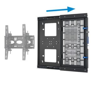 Wysuwana naścienna półka na sprzęt AV B-Tech BT7888/B