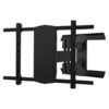 Uchwyt ścienny z podwójnym ramieniem wspornikowym do płaskich ekranów z funkcją pochylania i obrotu B-Tech BT8227/B