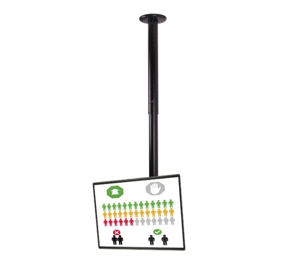 Teleskopowy uchwyt sufitowy B-Tech BT8420/B