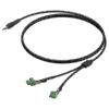 cla833 Kabel PROCAB CLA833/1.5 mini jack do 2x euroblock (3p)