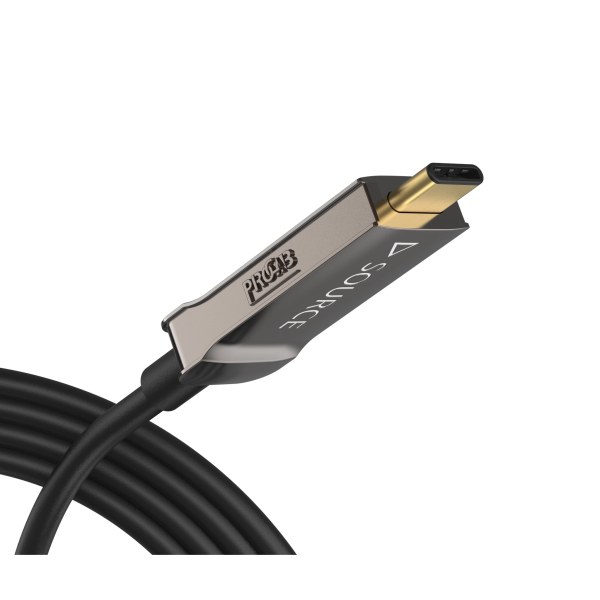 cld635a-rolled-angle Kabel USB PROCAB CLD635A/10, USB-C 3.2 (10m) 4K@60 Hz Displayport