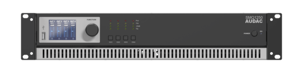 Czterokanałowy wzmacniacz AUDAC SMQ1250