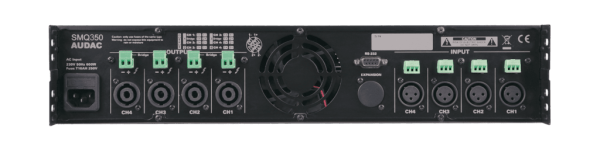 Czterokanałowy wzmacniacz AUDAC SMQ350
