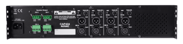 czterokanalowy-wzmacniacz-mocy-audac-cap424_1 Czterokanałowy wzmacniacz mocy AUDAC CAP424