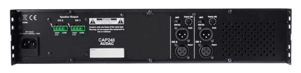 Dwukanałowy wzmacniacz mocy AUDAC CAP248