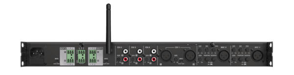 Dwustrefowy sześciokanałowy przedwzmacniacz AUDAC PRE126