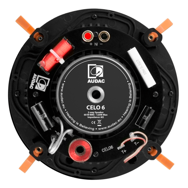 Głośnik sufitowy AUDAC CELO6I/W, 6" biały