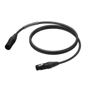 Kabel DMX AES/ EBU PROCAB PRD953/3, XLR (M) do XLR(F) (3m)