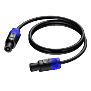 Kabel głośnikowy PROCAB CAB502/1.5, 2-pin złącze (F) (1,5m)