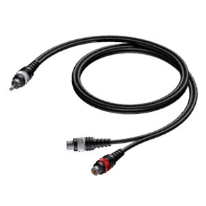 Kabel PROCAB CAB727/0.25, RCA (M) do 2x RCA (F) (0,25m)