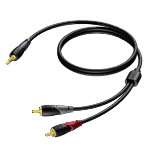 kabel-procab-cla711-5-3-5-mm-jack-m-stereo-do-2-x-rca-5m Kabel PROCAB CLA711/5, 3,5 mm jack (M) stereo do 2 x RCA (5m)