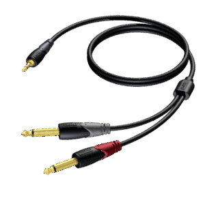 kabel-procab-cla713-1-5-3-5-mm-jack-m-stereo-do-2-x-6-3-mm-jack-m-mono-1-5m Kabel PROCAB CLA713/1.5, 3,5 mm jack (M) stereo do 2 x 6,3 mm jack (M) mono (1,5m)