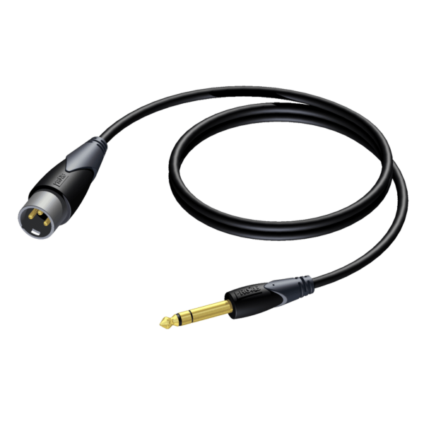 kabel-procab-cla724-3-xlr-m-do-6-3-mm-jack-m-stereo-3m Kabel PROCAB CLA724/3, XLR (M) do 6,3 mm jack (M) stereo (3m)
