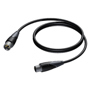 Kabel PROCAB CLD953/3, DMX AES/ EBU XLR (M) do XLR (F) (3m)