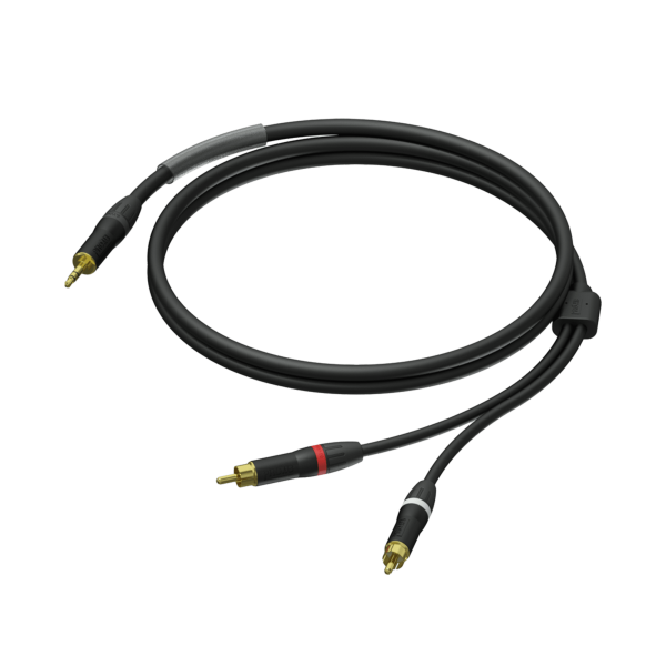kabel-procab-pra711-1-5-2x-jack-3-5mm-m-stereo-do-2x-rca-m-1-5m Kabel PROCAB PRA711/1.5, 2x jack 3,5mm (M) stereo do 2x RCA (M) (1,5m)