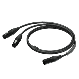 kabel-procab-pra736-1-5-xlr-m-do-2x-xlr-f-1-5m Kabel PROCAB PRA736/1.5, XLR (M) do 2x XLR (F) (1,5m)