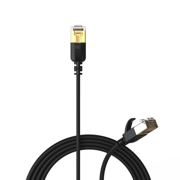 Kabel sieciowy CAT7 PROCAB CSD570B/2, czarny (2m)