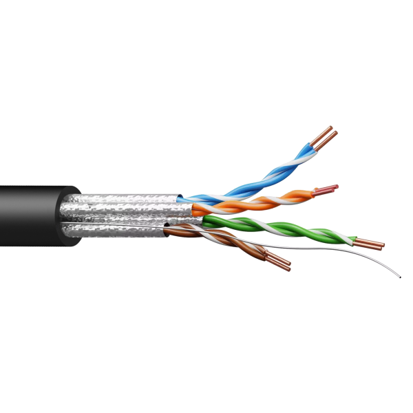 Kabel sieciowy CAT7 PROCAB CSD570Y/0.5, żółty (0,5m)