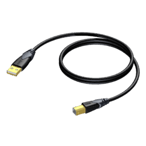 Kabel USB PROCAB CLD610/1.5, USB-A do USB-B (1,5m)