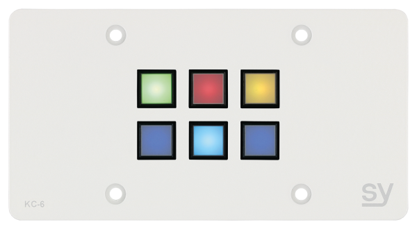 klawiatura-sterujaca-sy-kc6e-w-eu-6-klawiszy-poe-biala-eu Klawiatura sterująca SY KC6E-W-EU (6 klawiszy + PoE) Biała EU