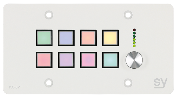 klawiatura-sterujaca-sy-kc8v-w-eu-8-klawiszy-pokretlo-biala-eu Klawiatura sterująca SY KC8V-W-EU (8 klawiszy + pokrętło) Biała EU
