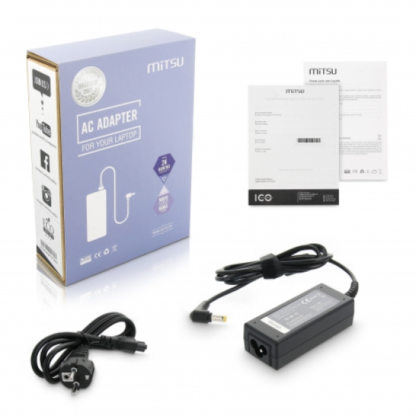 ladowarka-zasilacz-mitsu-19v-2-1a-5-5x1-7-acer-packard-bell ładowarka / zasilacz mitsu 19v 2.1a (5.5x1.7) - acer, packard bell