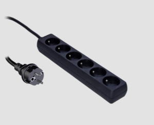 Listwa zasilająca PROCAB PSC106/5-F, 6 wej. (5m)