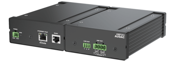 Miniwzmacniacz AUDAC AMP203 Dante™