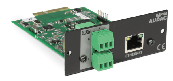 Modularny internetowy odtwarzacz audio AUDAC IMP40