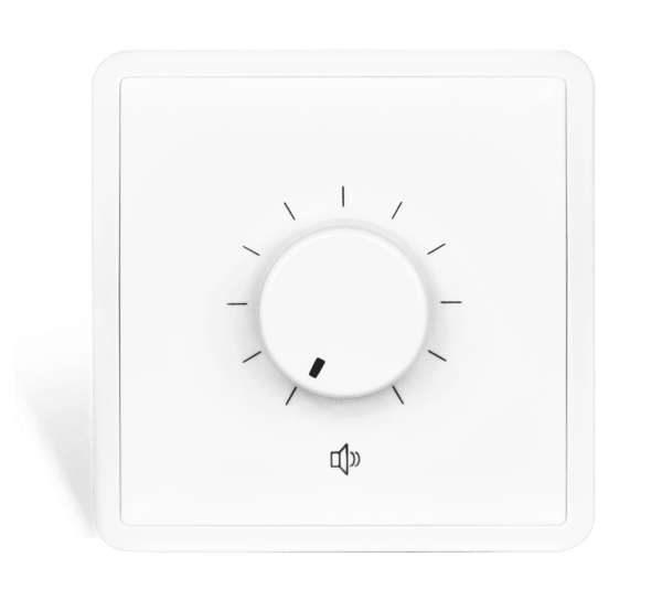 nascienny-regulator-glosnosci-audac-vc3102-w-bialy Naścienny regulator głośności AUDAC VC3102/W biały