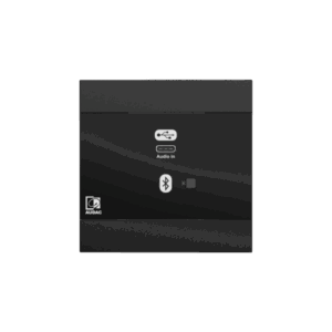 panel-scienny-audac-nwp400-b-usb-c-bt-czarny Panel ścienny AUDAC NWP400/B, USB C + BT czarny