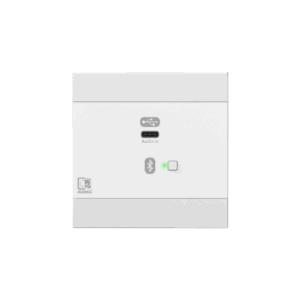 panel-scienny-audac-nwp400-w-usb-c-bt-bialy Panel ścienny AUDAC NWP400/W, USB C + BT biały