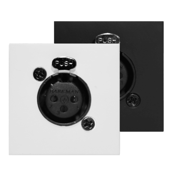 Płytka przyłączeniowa AUDAC CP45XLFS/W, biała