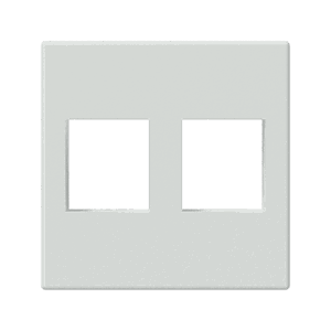 Płytka przyłączeniowa PROCAB CP45KS2/B, 45 x 45 mm czarna