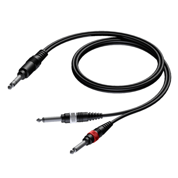 procab-cab721-1-5-wtyk-stereo-6-3-mm-20-2-x-wtyk-6-3-mm-1-5-m PROCAB CAB721/1.5 Wtyk stereo 6,3 mm – 2 x wtyk 6,3 mm, 1,5 m