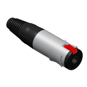 PROCAB VCJ3FX Złącze kablowe – złącze żeńskie stereo 6,3 mm