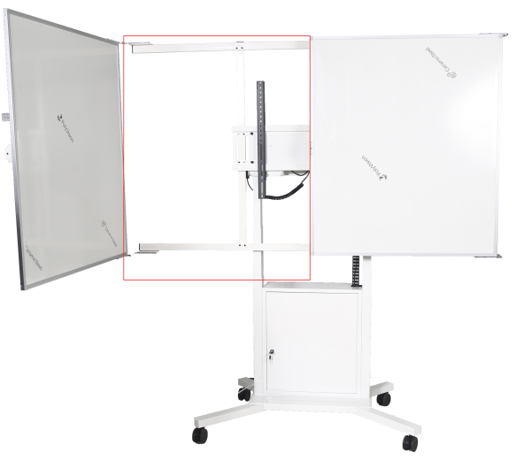 Rama skrzydła 86” dla serii DS1000 - kolor czarny