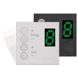 Ścienny panel sterujący AUDAC DW3020/W biały