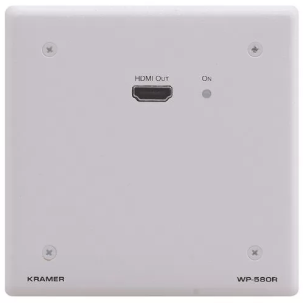 Odbiornik ścienny Kramer WP-580R/EU(W)-86, 1x HDMI