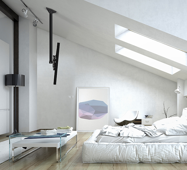 Mocowanie sufitowe / ścienne z tiltem B-Tech SYSTEM 2 BT7808/B